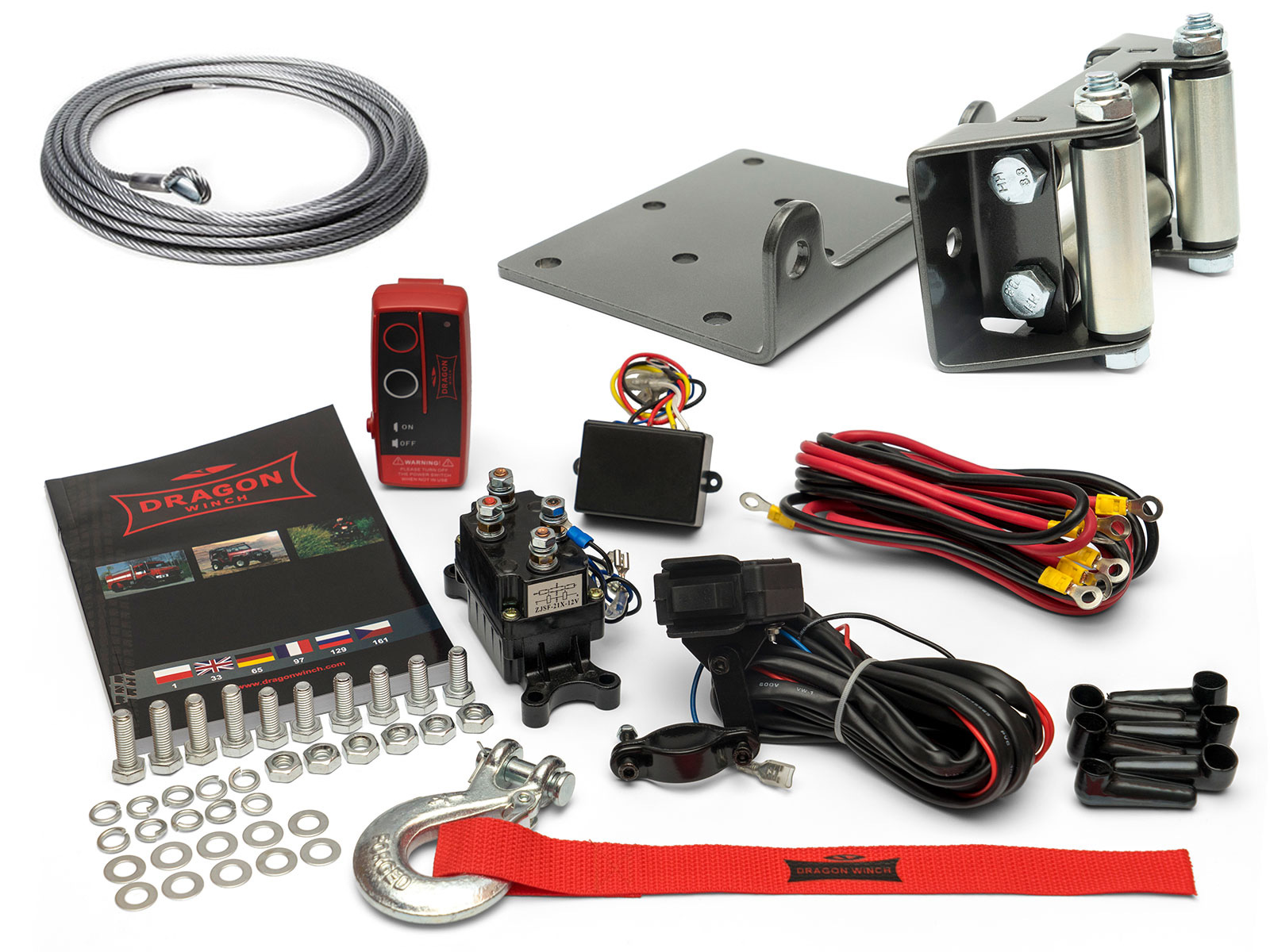 WYCIAGARKA DRAGON WINCH DWH4500HD HIGHLANDER 2 2T Weight with packaging 12 kg