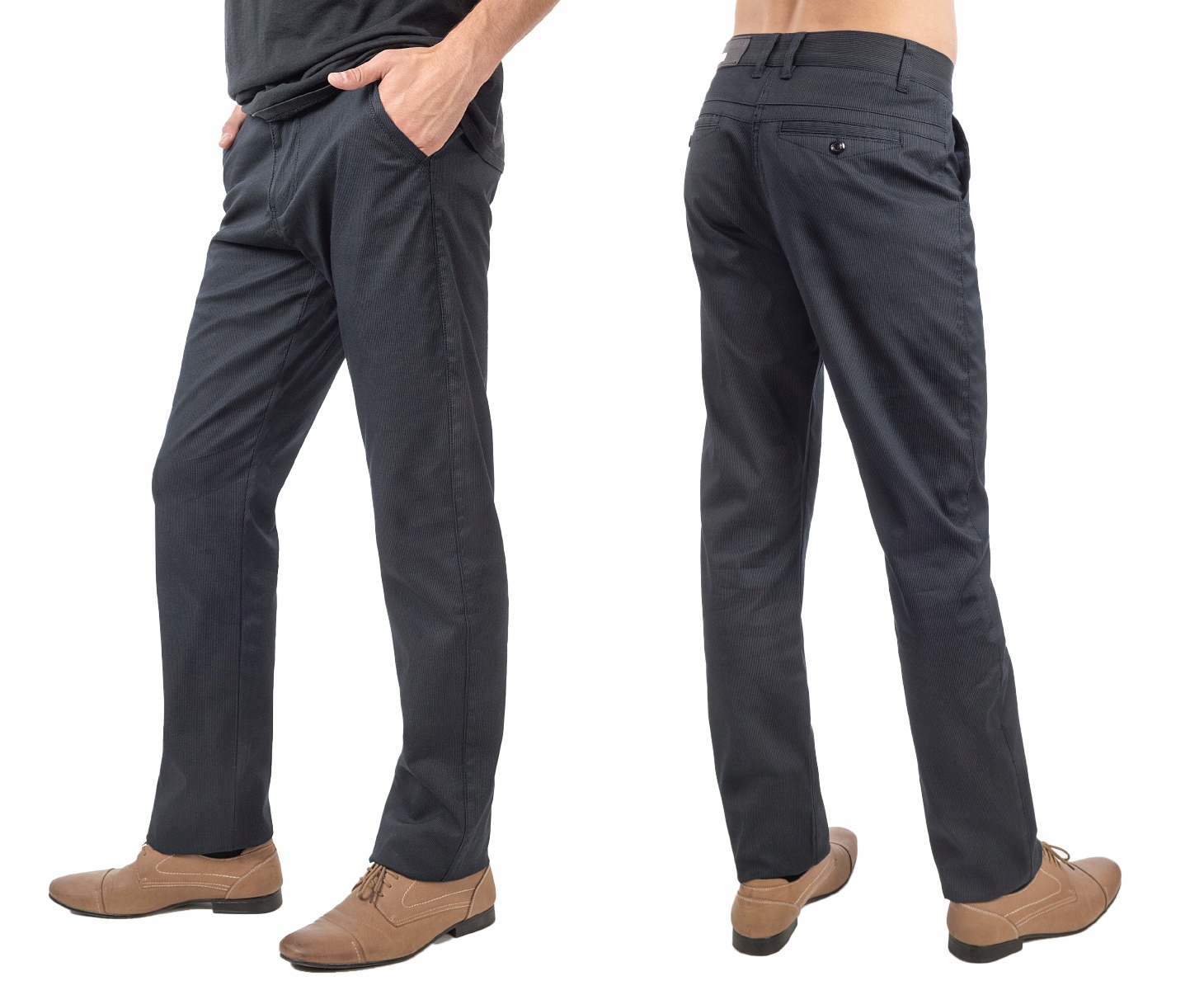 

Eleganckie Spodnie Męskie Wizytowe Chino 7904 82cm