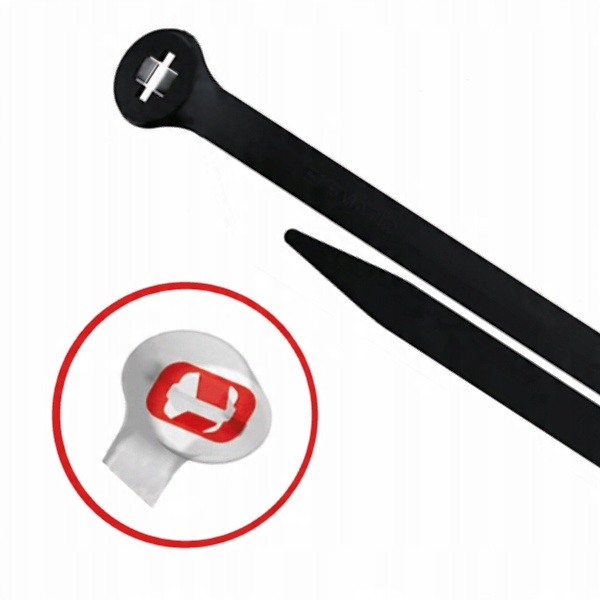 

Opaski stalowy zamek 200x4,5 Extra Mocne 2-lock