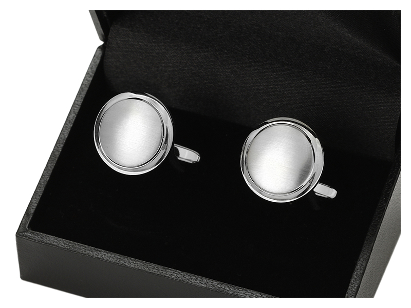 MODNE Spinki do Mankietów Koszul + PUDEŁKO D8-7 Stan opakowania oryginalne