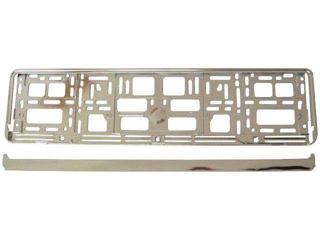 Zdjęcie AWparts RAMKA TABLICY REJESTRACYJNEJ CHROMOWANA