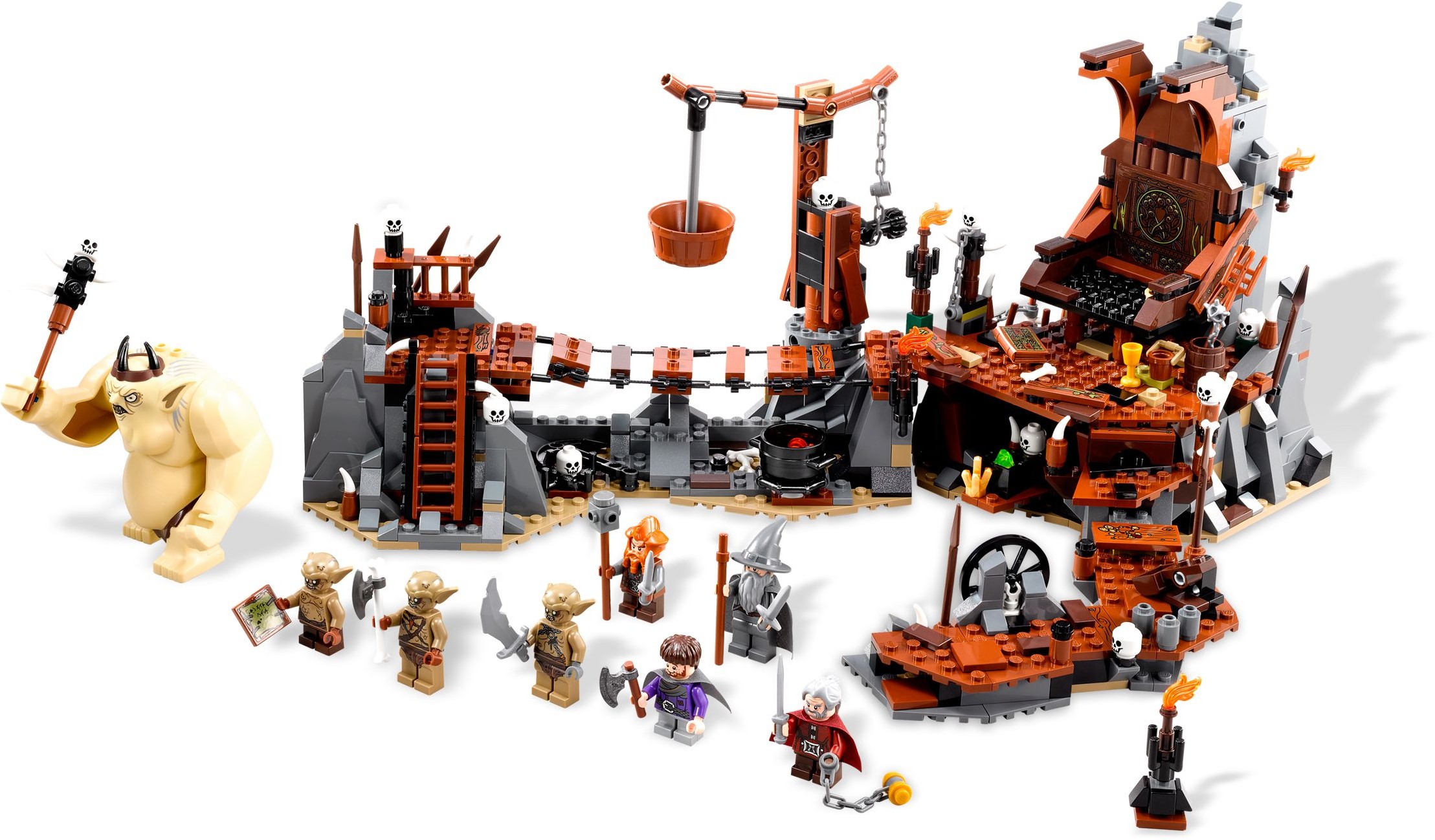 LEGO HOBBIT 79010 BITWA - KRÓL GOBLINÓW - NOWY Wiek dziecka 9 lat +