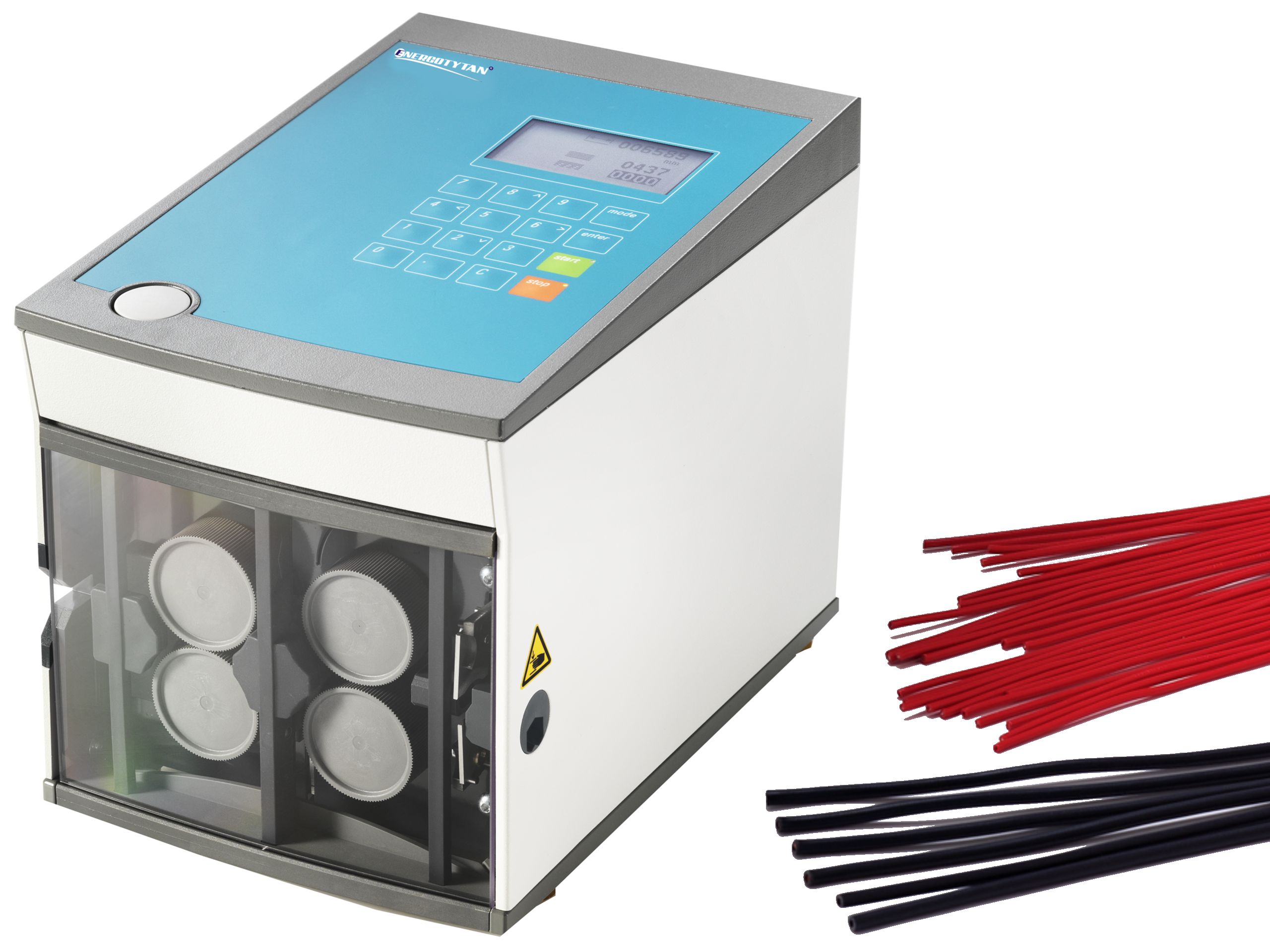 Průmyslové zařízení pro řezání kabelů a vodičů