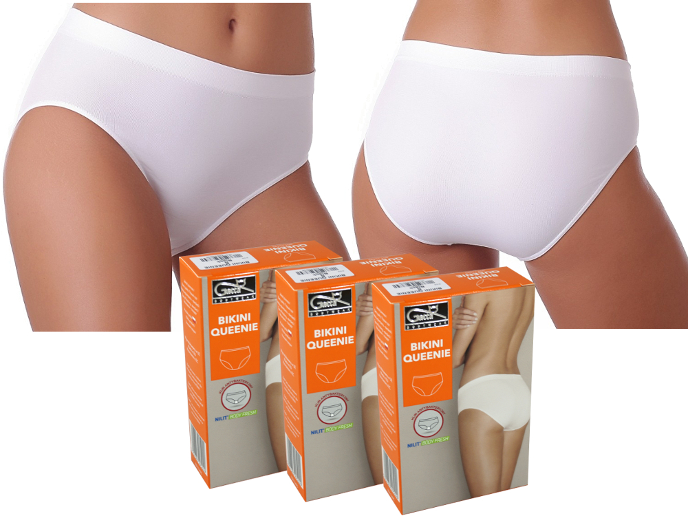 

3szt Figi majtki Gatta Bikini Queenie r. XXL