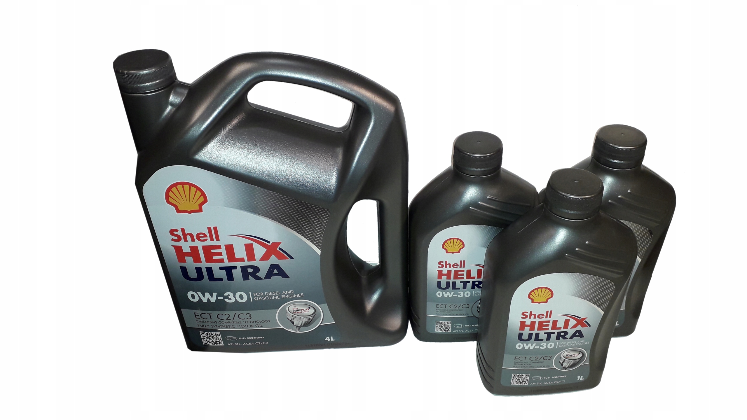 OLEJ SHELL HELIX ULTRA ECT C2 C3 0W30 4L + 3L = 7L