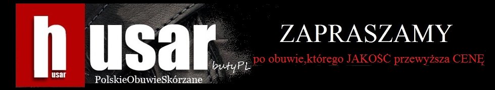 HUSAR wygodne wsuwane Szyte SKÓRA PL204 czarne 46 Rozmiar 46