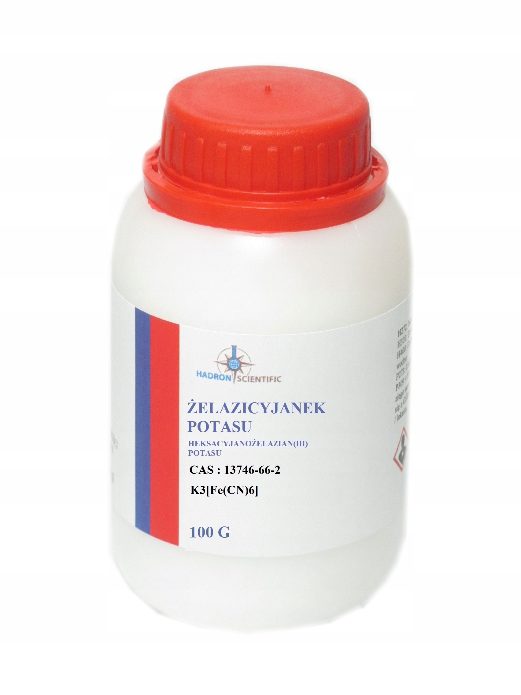

Żelazicyjanek Potasu czysty 100g