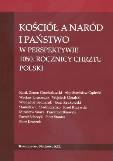 Kościół a naród i państwo w persp. 1050 rocznicy