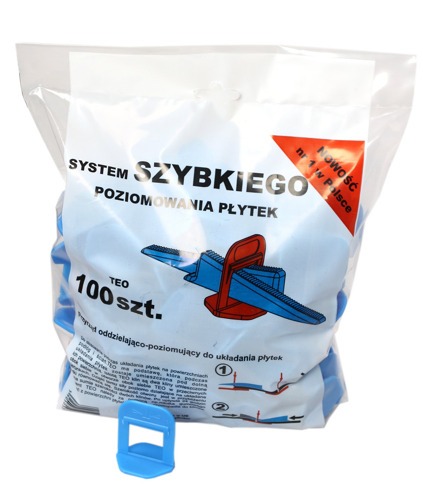 

Awenta System Poziomowania Płytek Teo Klipsy 100