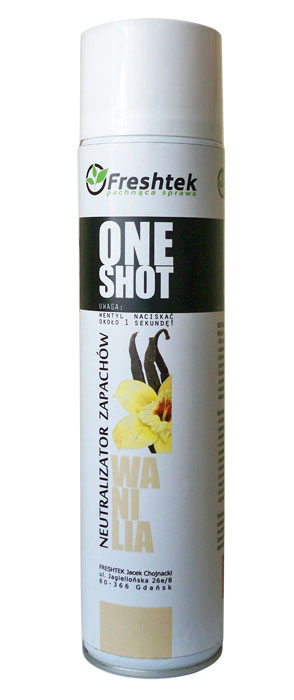 

Neutralizator Zapachów 600ML! Wanilia! One Shot!