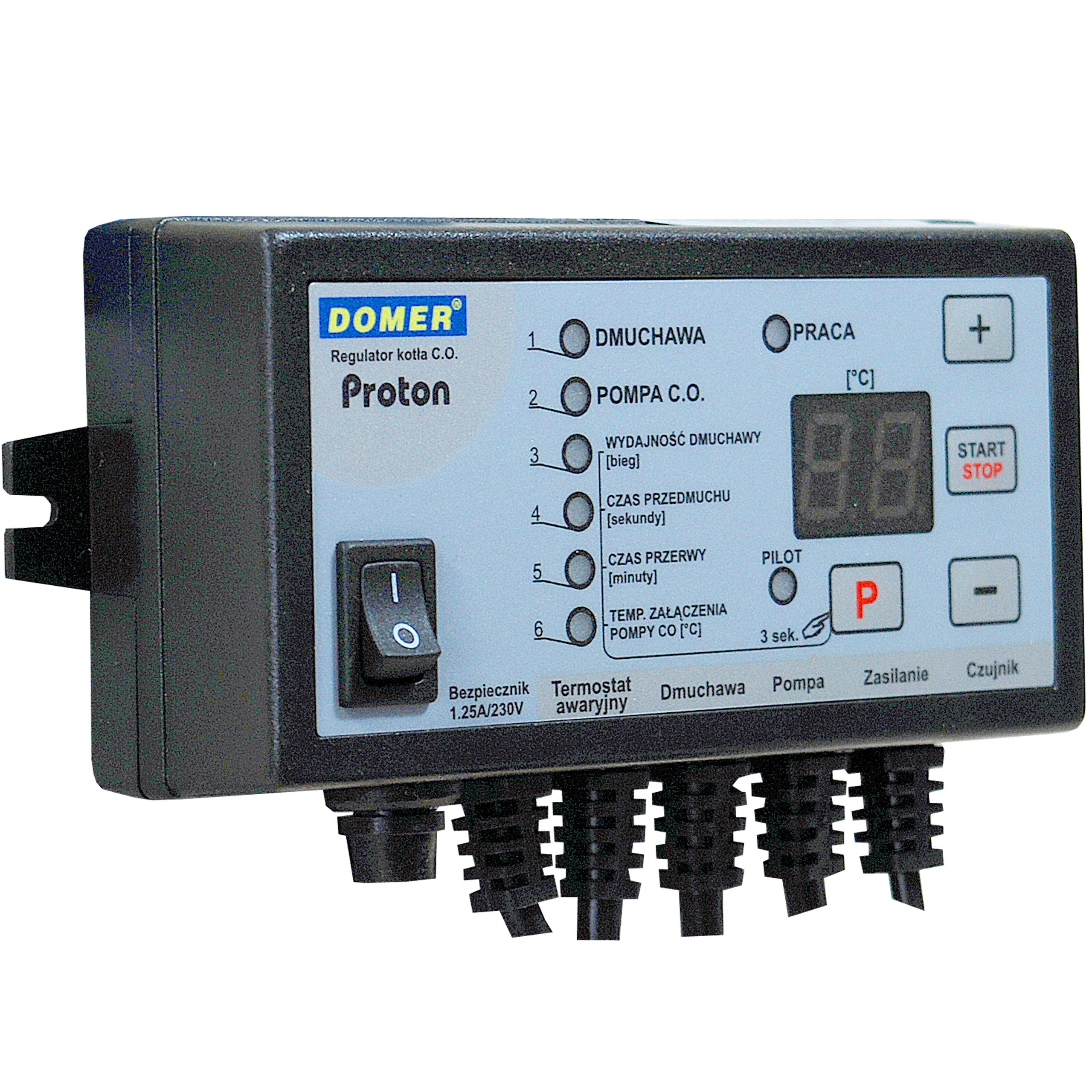 

Sterownik Pieca kotła C.o. Regulator Czujnik LCD