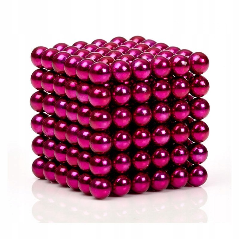 

Neocube klocki magnetyczne kulki różowe 5mm+Box