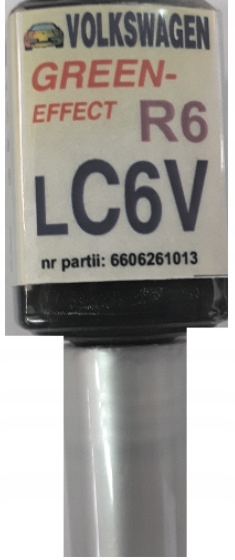 VW LC6V R6 GREEN EFFECT LAKIER SAMOCHODOWY ZAPRAWKA DO RYS ARA