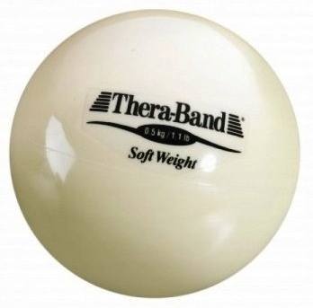 

Piłka lekarska mała Thera-Band Soft Weight 0,5 Kg