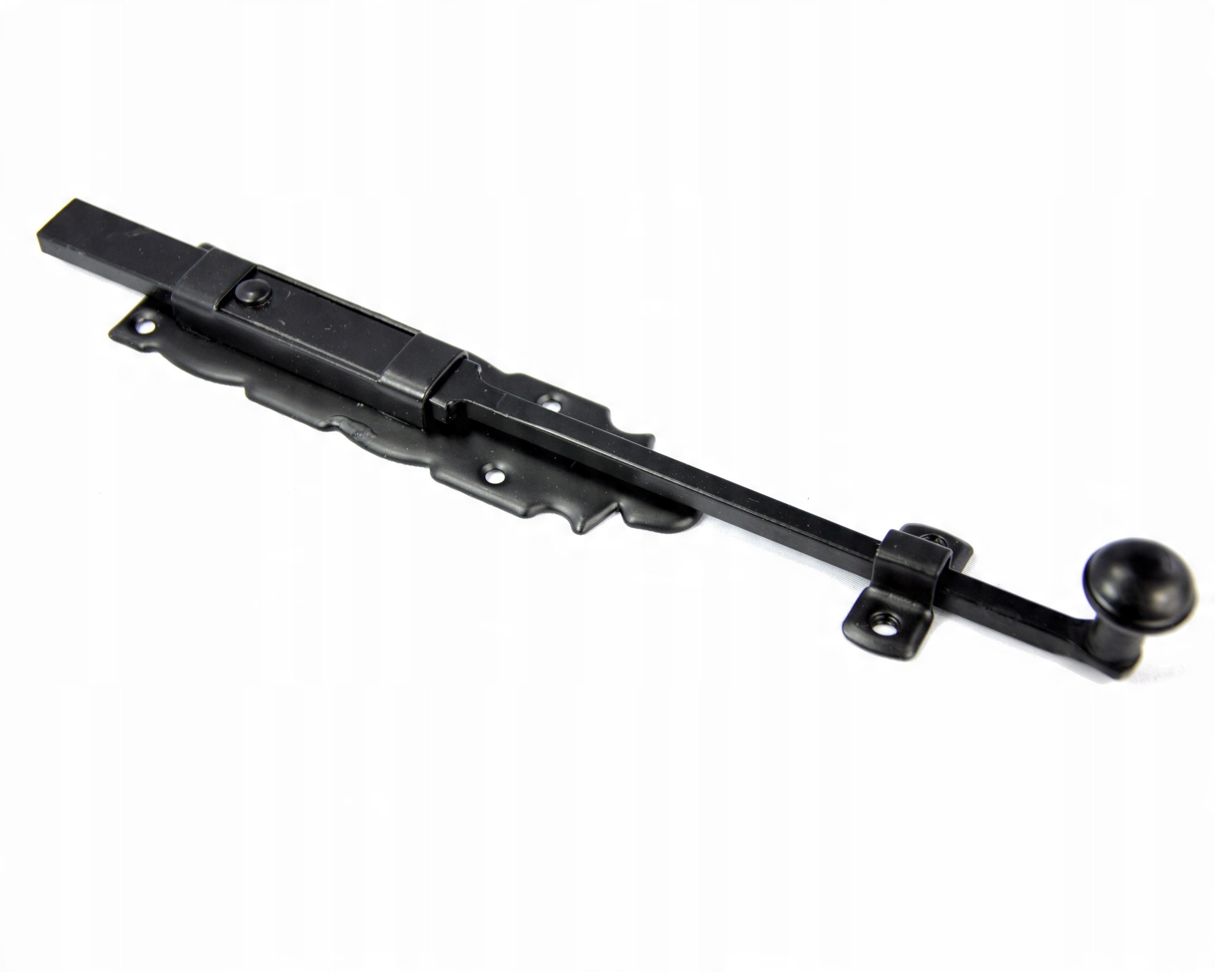

Zasuwa Zasuwka Do Drzwi Garażu Bramy 250 MM Czarna