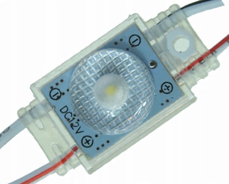 

Moduł Led Osram 0,7W Soczewka Zimny Biały 6500K