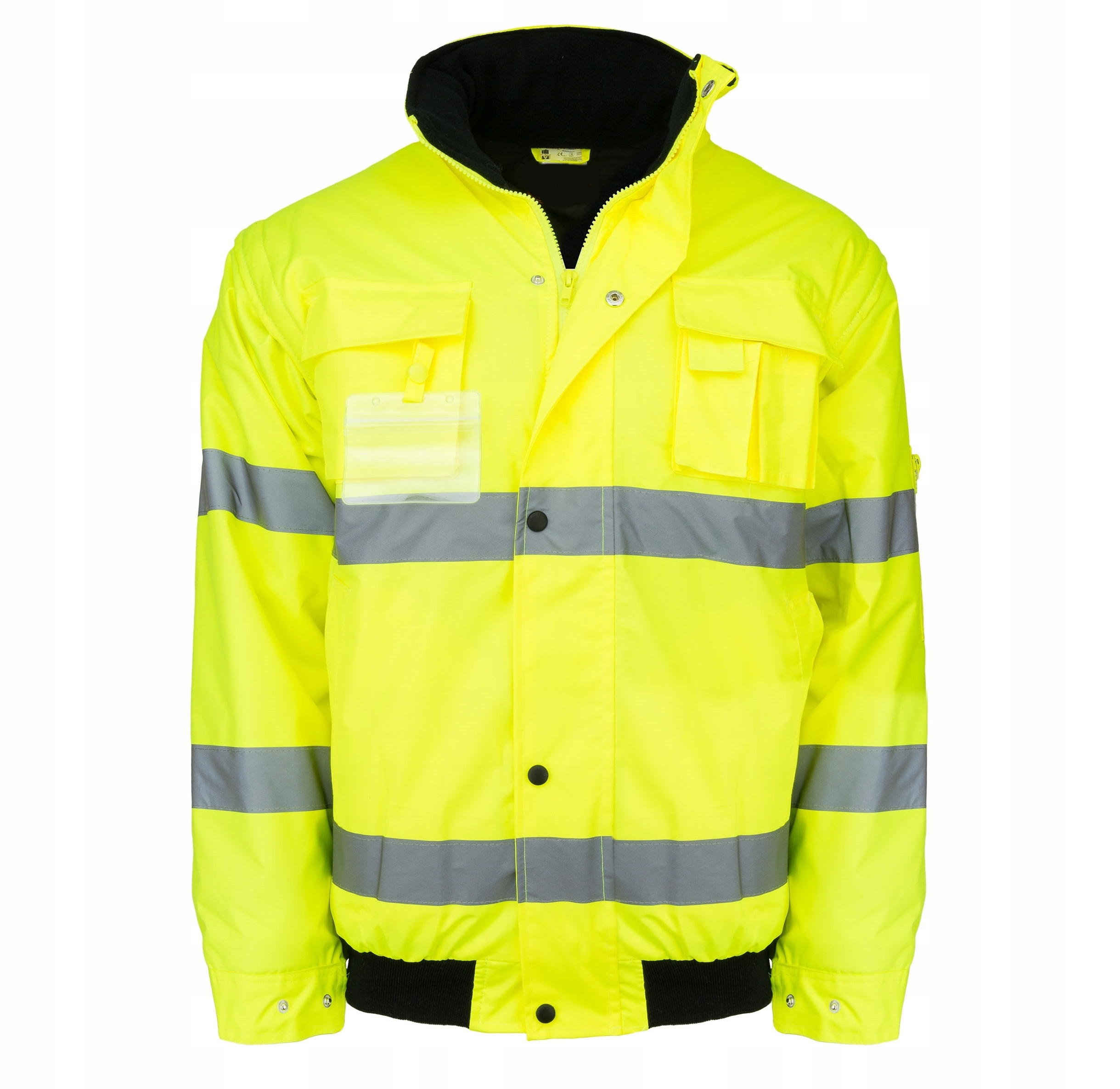 KURTKA ZIMOWA ROBOCZA OCIEPLANA r.XXXL ODBLASKOWA Rozmiar 3XL