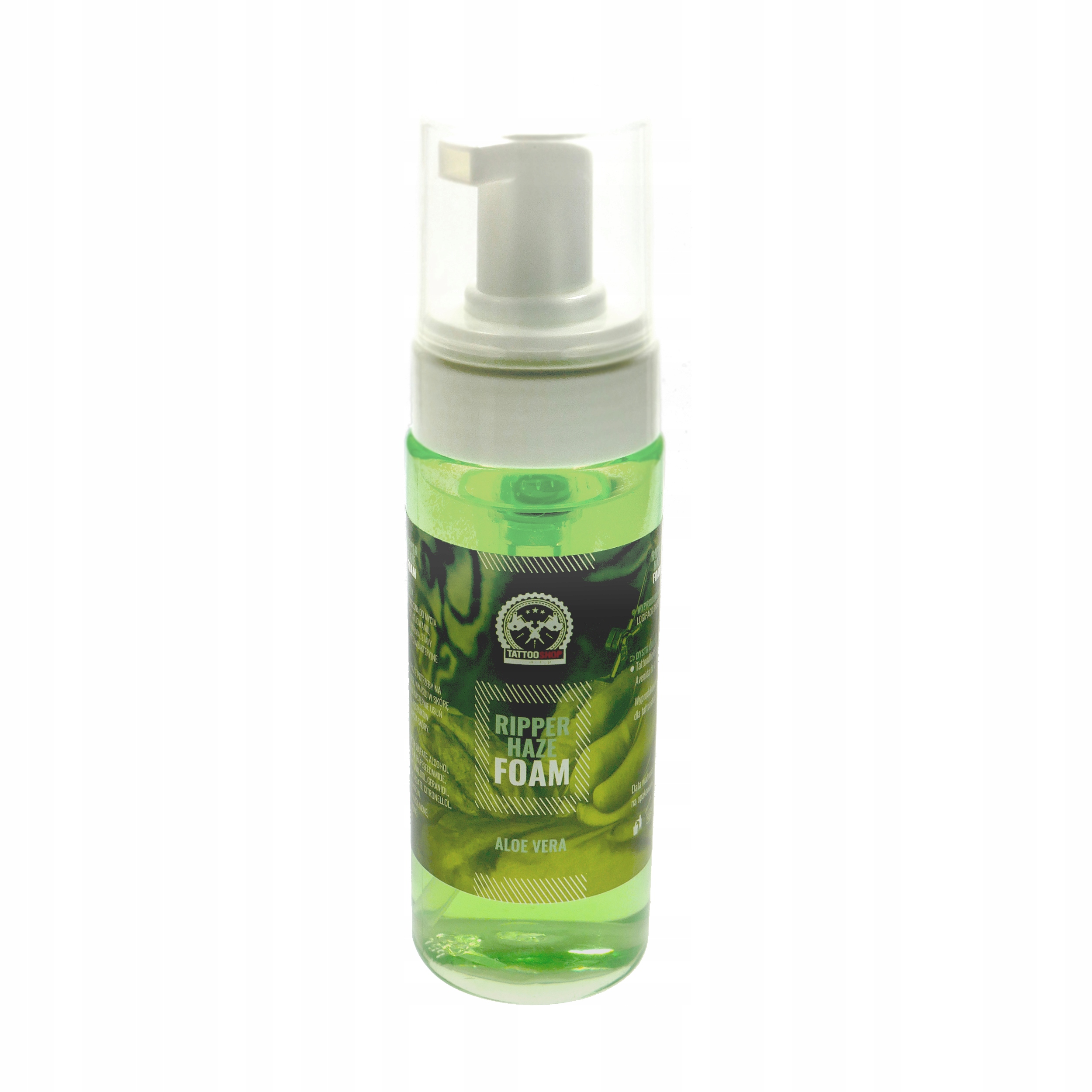 

Pianka 150ml do przemywania tatuażu,igła tusz krem