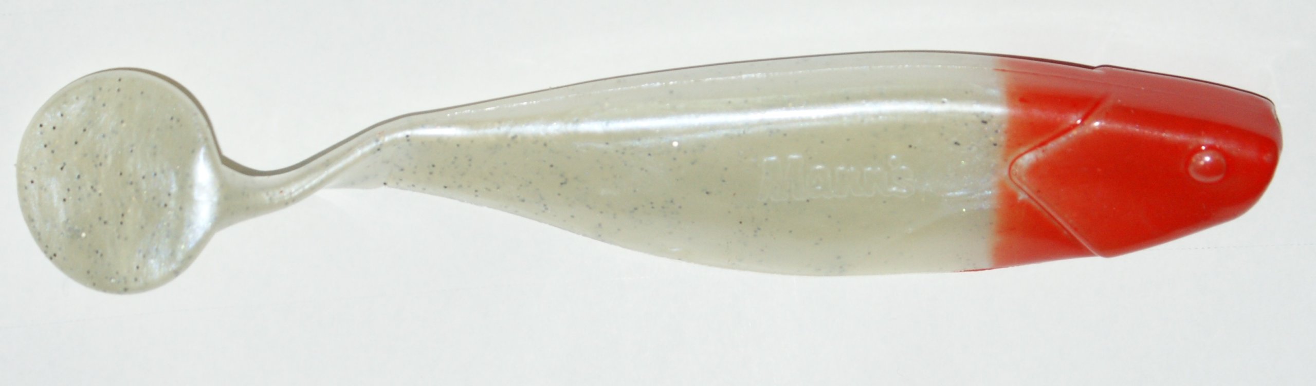 

Manns Ripper 150mm Perła z brokatem i czerwonym łb