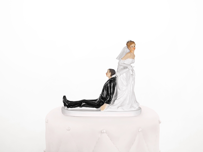 

Śmieszna Figurka Ślubna weselna na Tort Ślub PF19