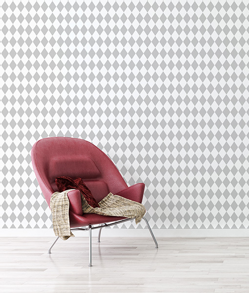 Harlequin - szablon malarski romby geometryczny Bohater brak