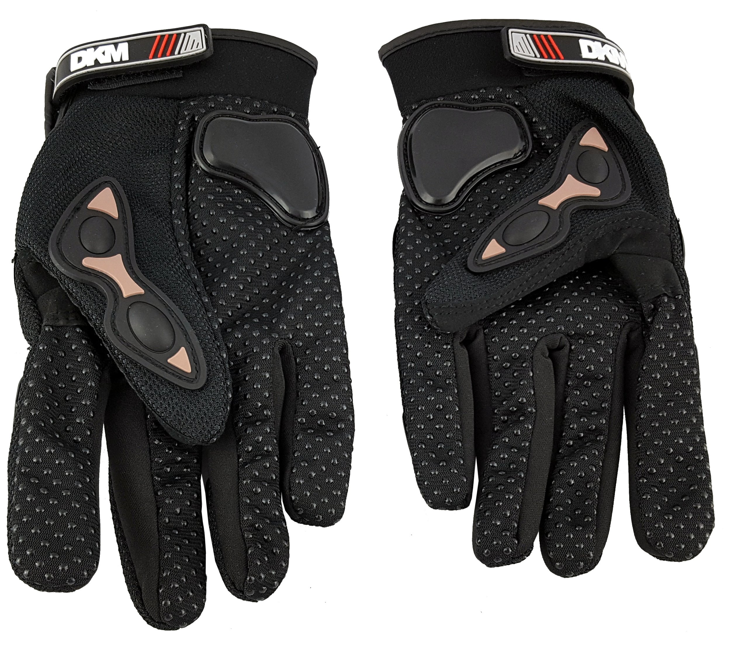 RĘKAWICZKI DOWNHILL BMX ROWEROWE ZJAZDOWE L Kolor czarny