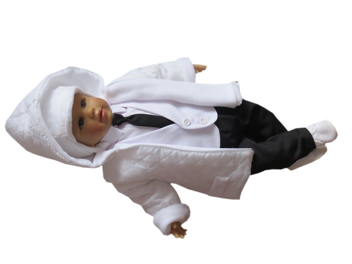 Ubranko do chrztu kurtka komplecik dla chłopca R62 Marka Inna marka