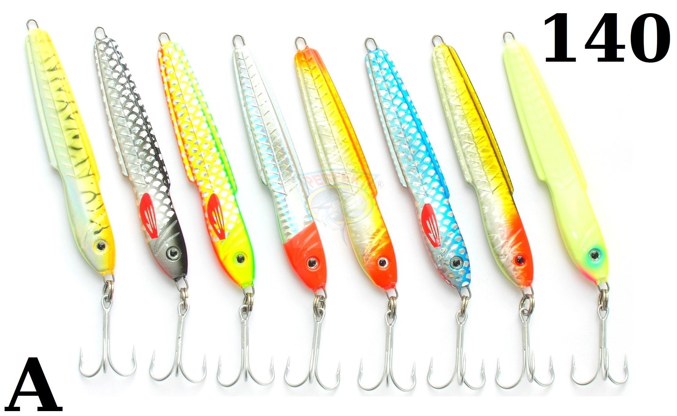 8 X Treska Pilker Perfekt Bora Sport 140gr s.A.