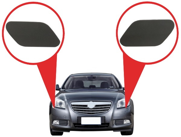 ZAŚLEPKA SPRYSKIWACZA LAMPY LEWA DO OPEL INSIGNIA Typ samochodu Samochody osobowe