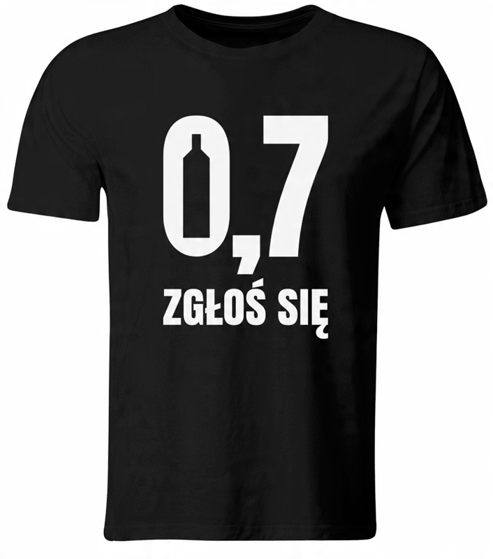 

Koszulka 0,7 Zgłoś Się Parodia Serialu Roz. S