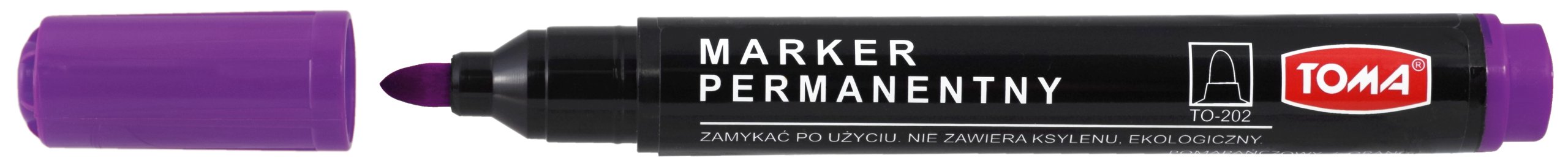 

Marker Permanentny Końcówka Okrągła Fioletowy