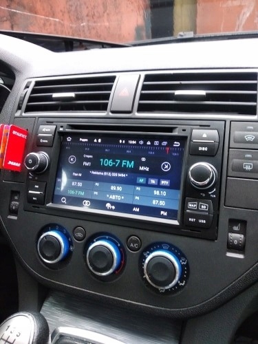 Radio Android 10 DVD GPS FORD Mondeo Focus Kuga PL Radio informacja RDS pasmo AM pasmo FM