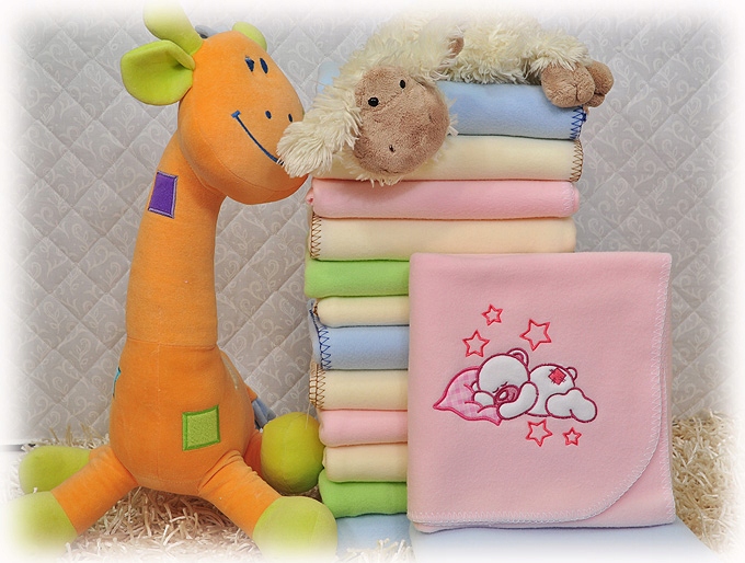 ARUŚ MIĘKKI KOC KOCYK POLAROWY Z HAFTEM WYBÓR Bohater inny