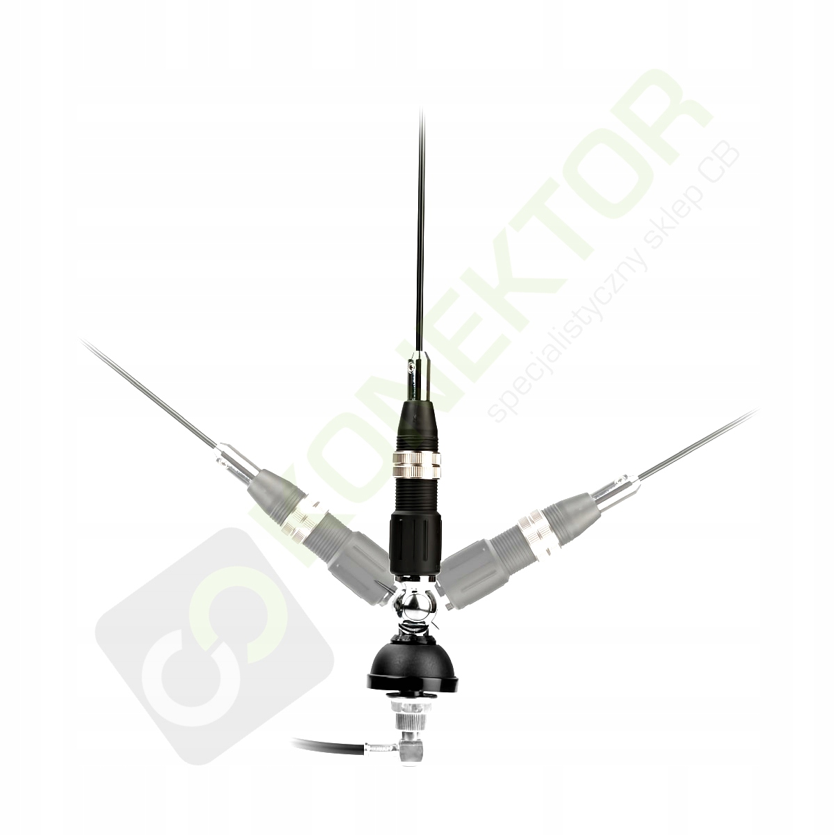 SIRIO SNAKE 27 BLACK 115cm + откидная ручка SF - 40