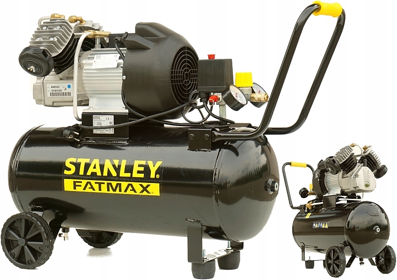 

Stanley Kompresor Olejowy Dwutłokowy 50L V2 Mocny!
