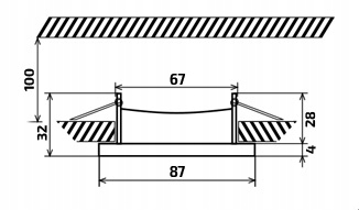 OPRAWA HALOGENOWA LED SUFITOWA RUCHOMA BIAŁA Marka Koloreno