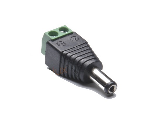 

Wtyk DC meska 5,5/2,1 zasila tasma led