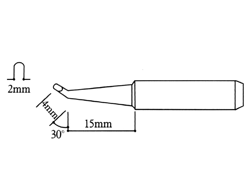 

Grot do Wep Zhaoxin Pt zagięty T-0.2RB 2mm 900M