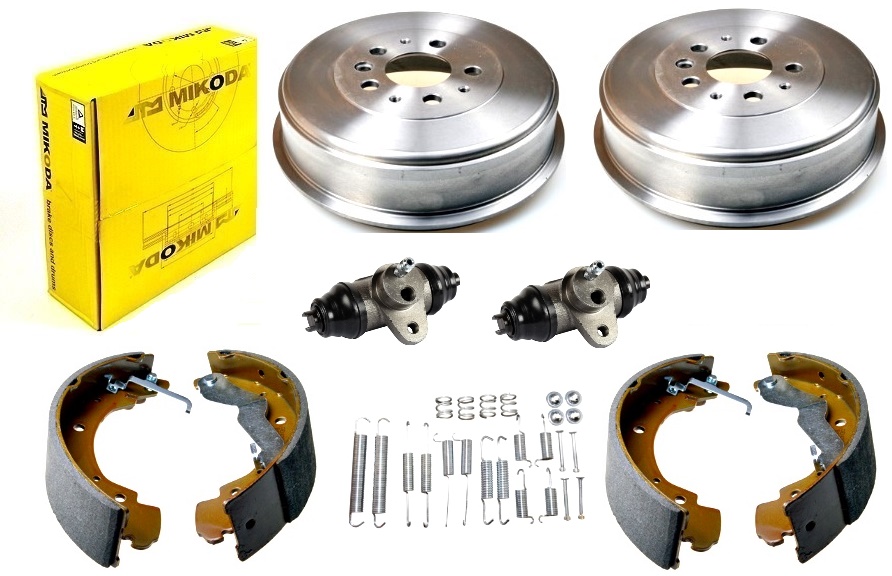 

bębny szczęki cylinderki Vw Transporter T4 Bus kpl