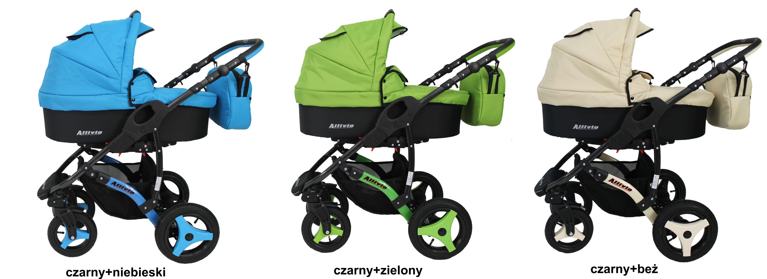 NOWOŚĆ ECO ALLIVIO+FOTEL 3W1 GRATISY KAREX Liczba kół 4