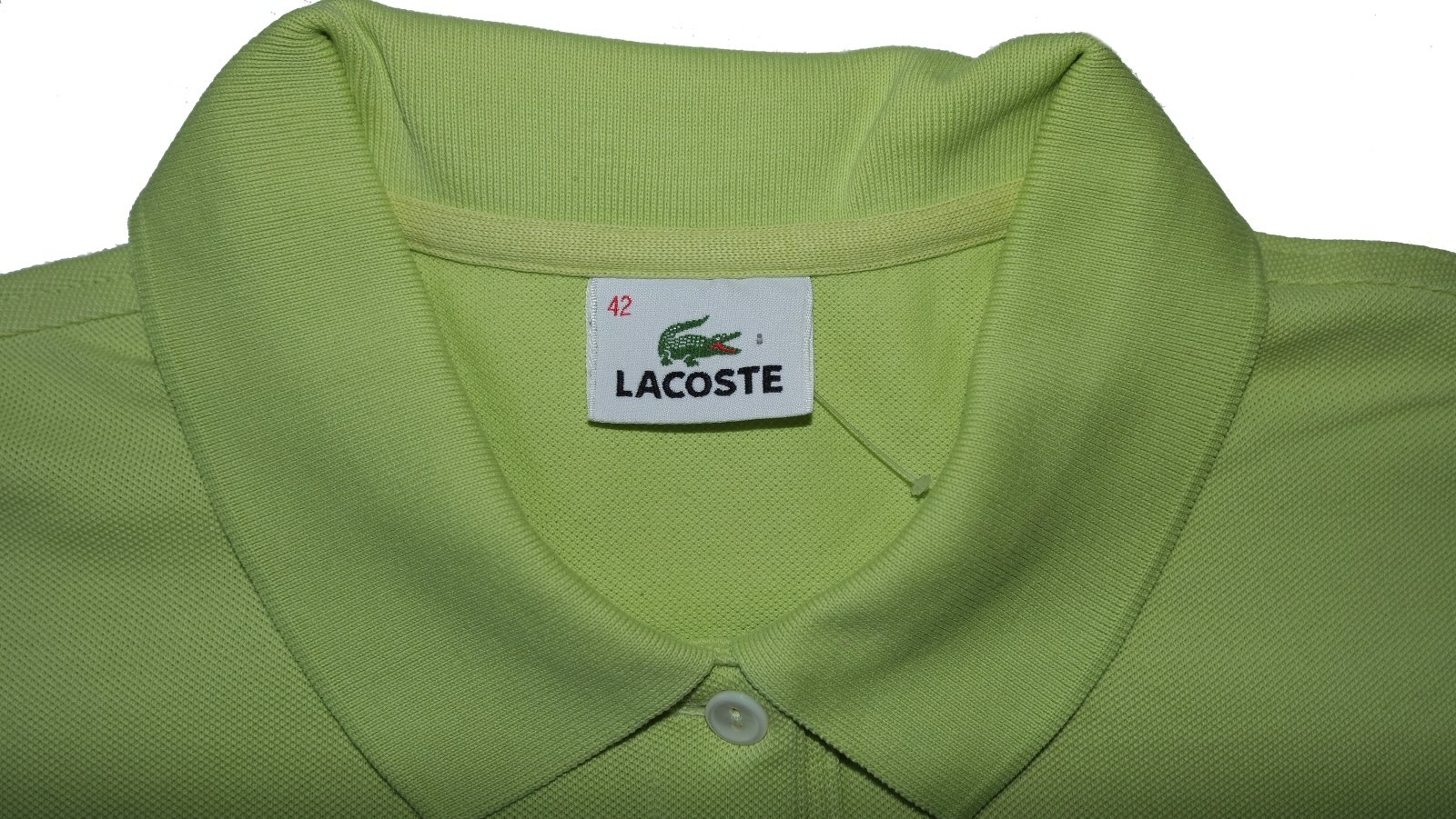 KOSZULKA POLO LACOSTE STAN IDEALNY!!! Wzór dominujący bez wzoru