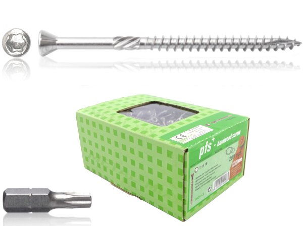 

Wkręty Tarasowe 5x60 Nierdzewne C2 Torx +BITy 1000