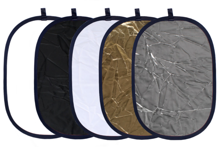 

Blenda 5w1 60x90cm złota srebrna biała czarna Etui