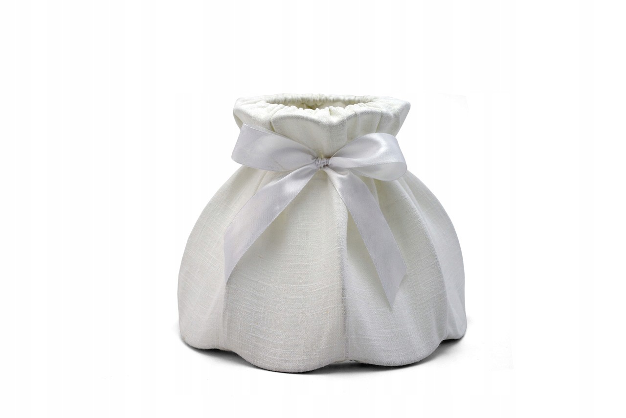 

Klosz Abażur Retro Bella Biel 10x15x14 cm