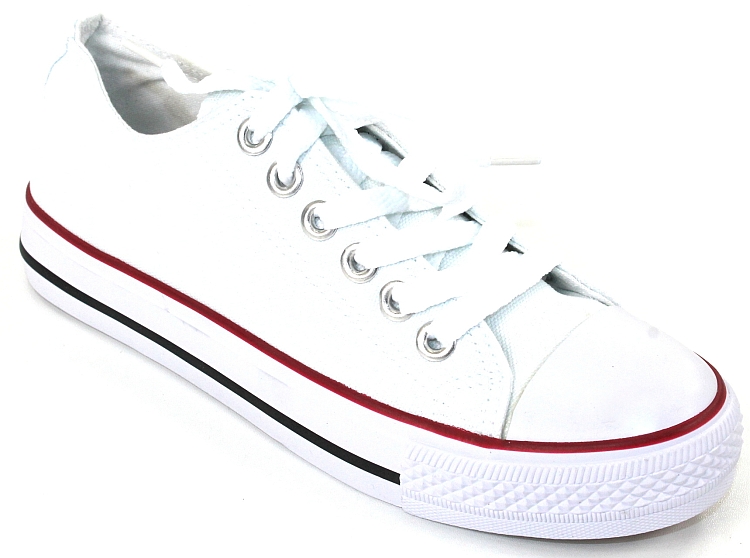 Trampki BIAŁE Tenisówki wygodne MODNE Buty SLIM Marka inna