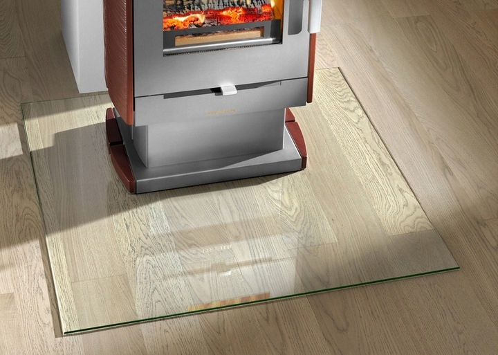 SZYBA HARTOWANA POD PIEC KOMINEK SZKŁO 110x50cm Marka Alimar