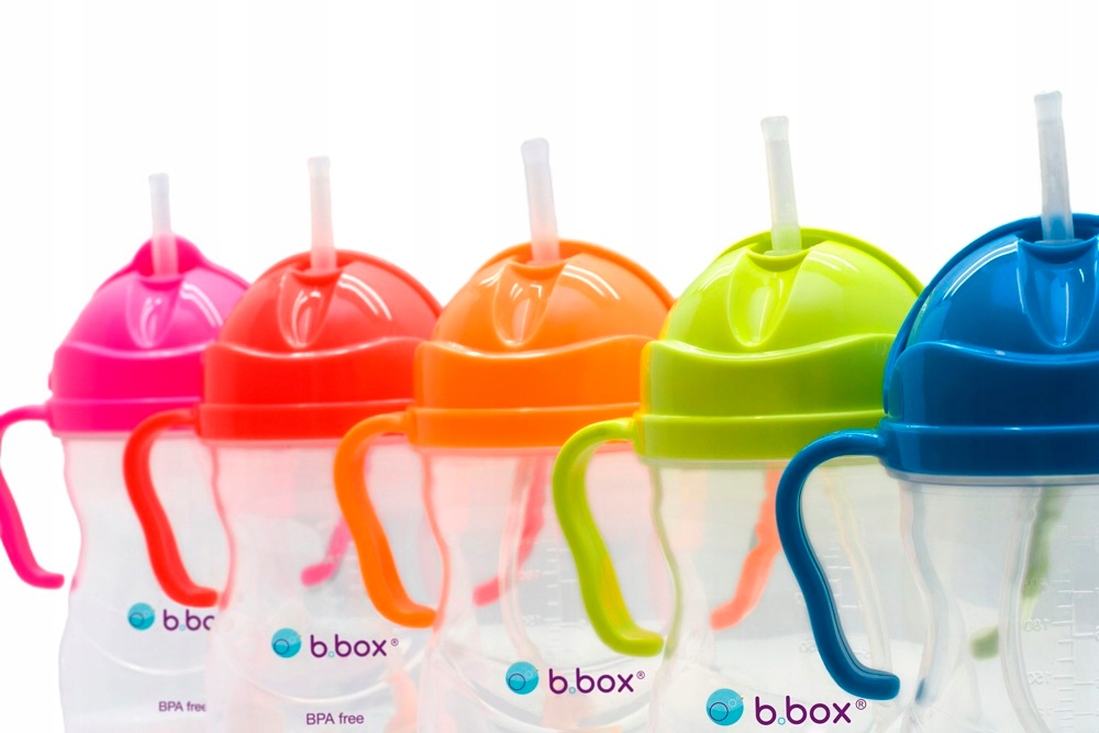 B. BOX инновационная бутылка для воды с взвешенной соломинкой основной цвет розовый
