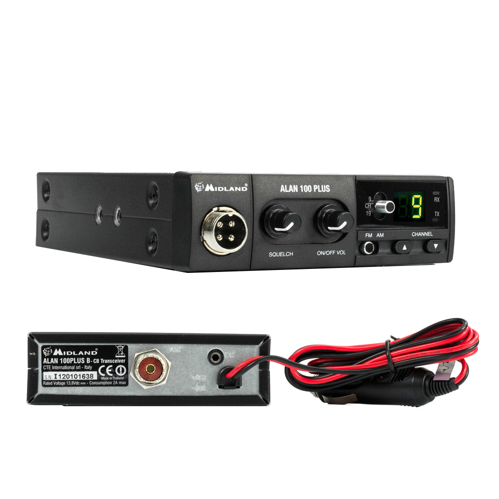 DOBRE CBradio Alan 100 PLUS Sirio Omega 27 MAG5 5 Radio manufacturer Midland