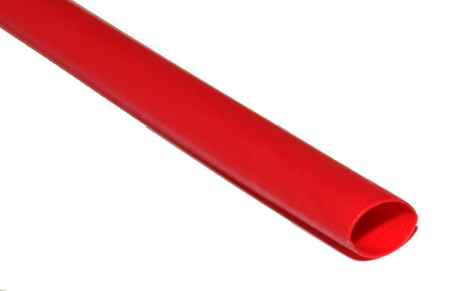 

Rurka termokurczliwa 8mm 1 metr czerwona 8/2mm