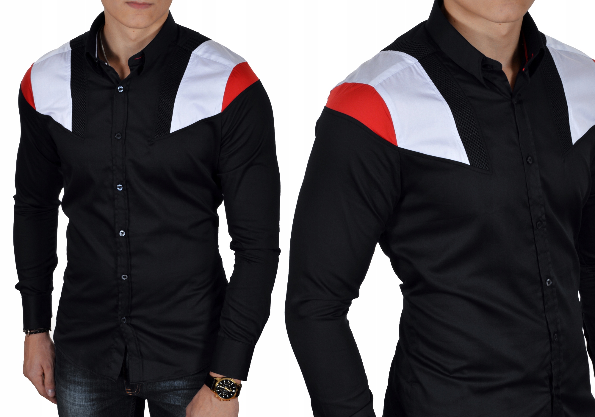 Mondo Dárek pánská košile Elegantní síťovina